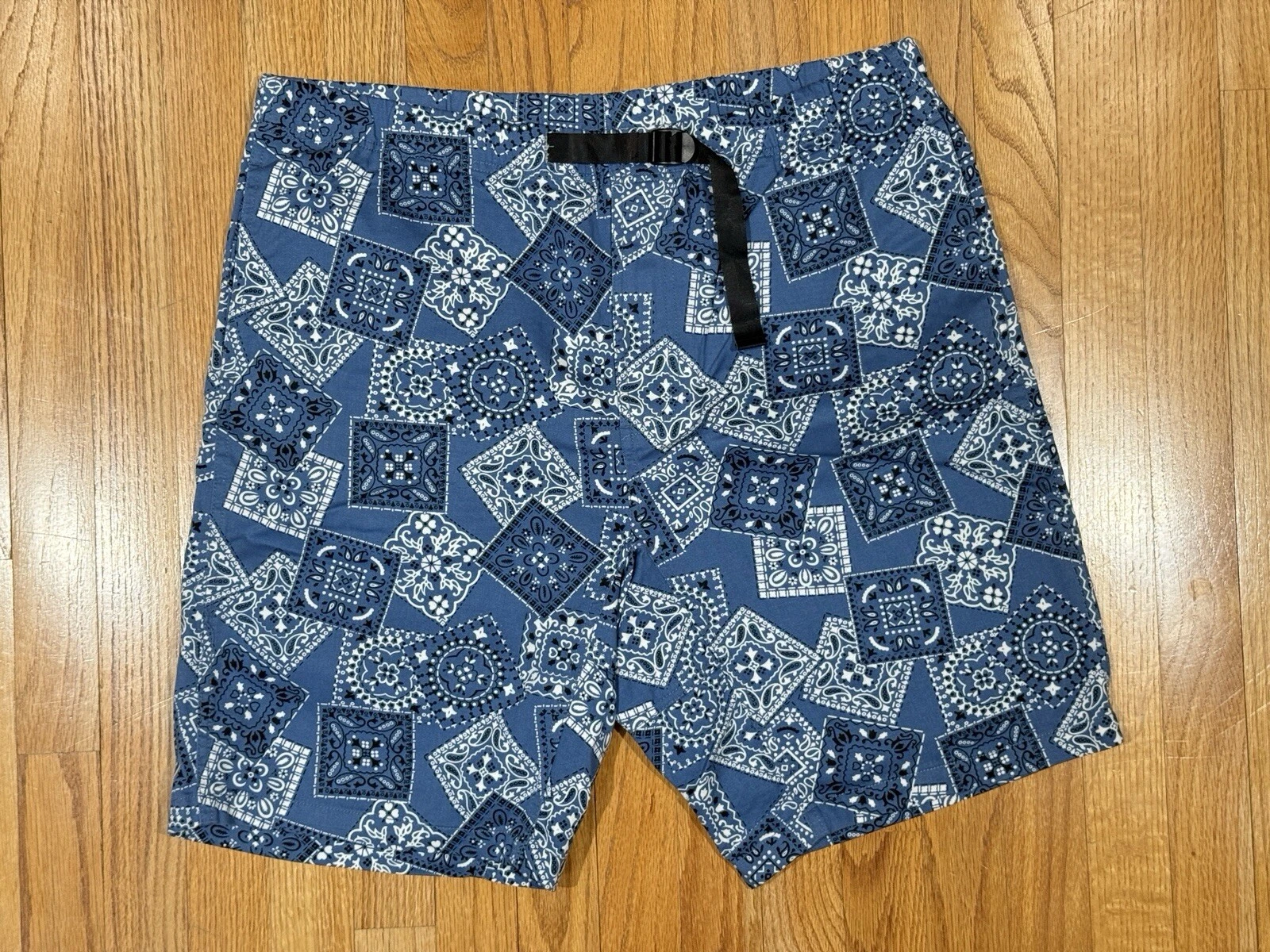 COURT BANDANA CEINTURÉ SUPREME SS15 NEUF AVEC ÉTIQUETTES TAILLE XL BLEU HELLSTAR JORDAN