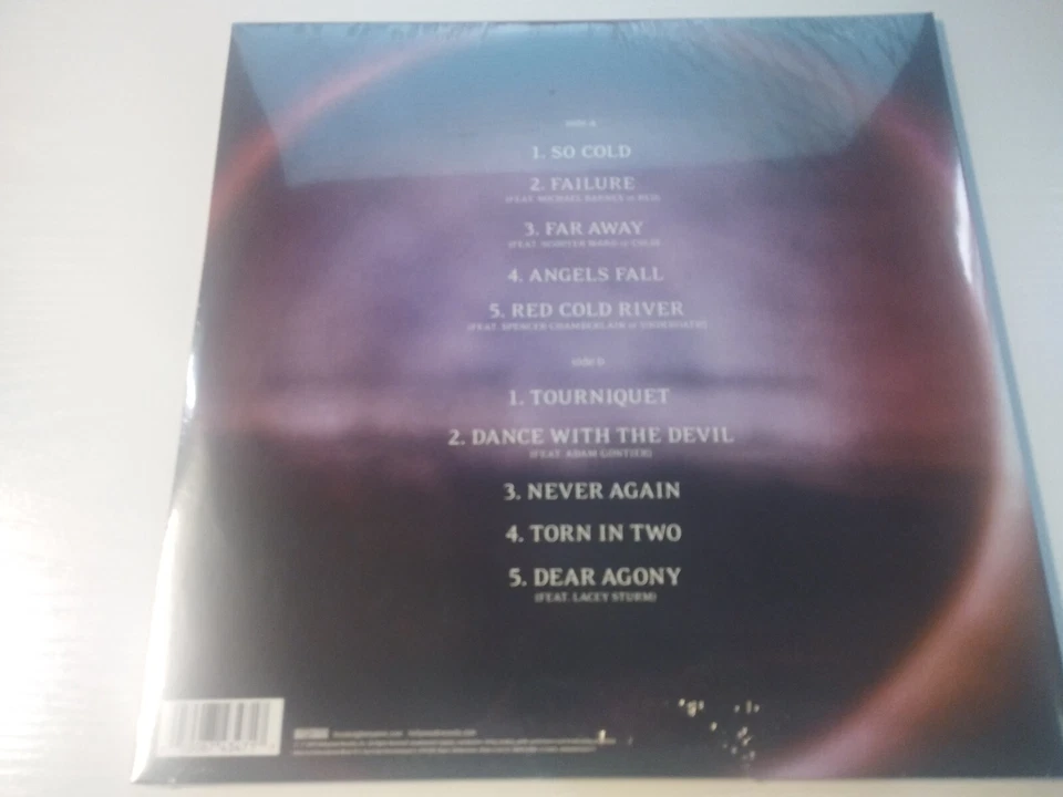 Breaking Benjamin Aurora 2020 Netherlands Press - LP vinyl 12 " New 2T - Image 3 of 4