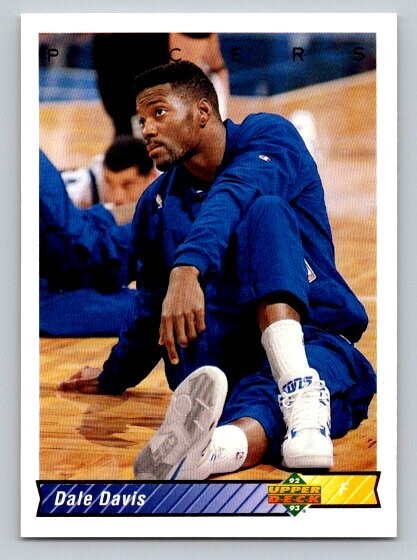 1992-93 Upper Deck Dale Davis #193 Indiana Pacers
