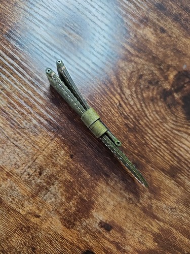 Panerai Watch 24/22mm OEM Dark Military Green Strap for Deployment Buckle - Picture 6 of 7