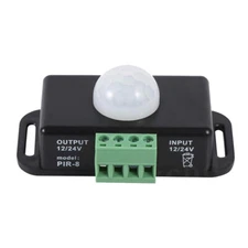 DC 12V-24V 8M Automatic Infrared PIR Motion Sensor Detector Switch
