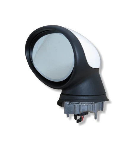 Mini Cooper One R56 06-14 Left Power Folding Auto Dim Wing Mirror 7+2 Pin White