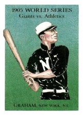 Moonlight Graham Field of Dreams 1905 World Series What If Chisolm Doc Card