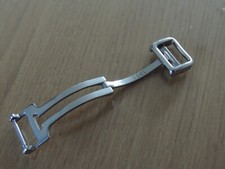 EBEL Faltschließe Edelstahl - Sportwave / Classic Wave / Voyager - 12mm Anstoß -