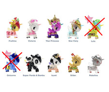 Tokidoki Unicorno Series 7 Standard Set of 8 NO CHASERS 