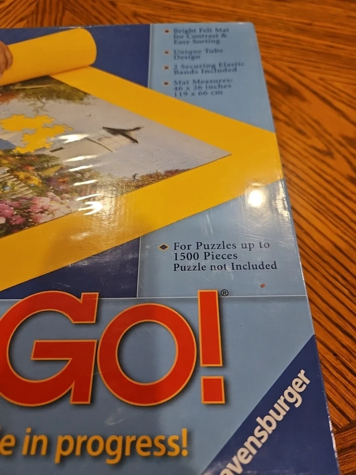 Puzzle Keeper = almacenamiento Stow & Go - 46 x 26" para hasta 1500 piezas, Ravensburger Foto 3 de 4