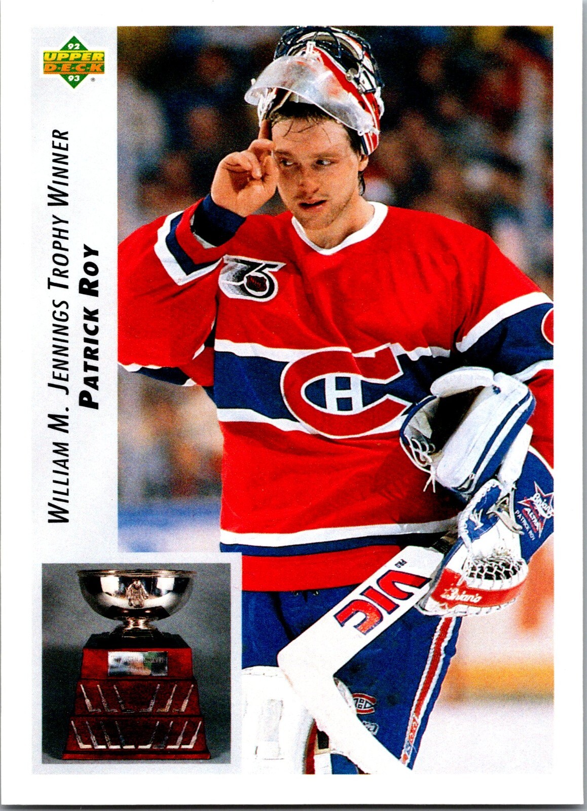 1992-93 Upper Deck - #440 Patrick Roy