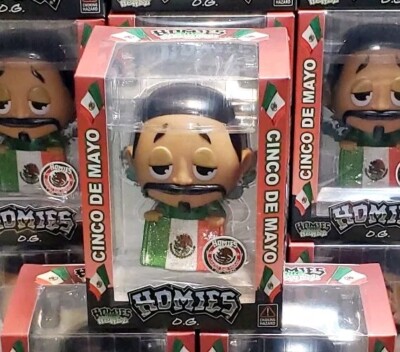 HOMIES BIG HEADZ OG CINCO DE MAYO EXCLUSIVE VINYL FIGURE 1 OF 1080 DGA LOW PRICE
