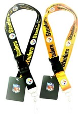 Pittsburgh Steelers NFL Lanyard Keychain With Detachable Clip Select Your Color