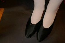 Robert Clergerie Vintage size 10 Black Satin Pumps