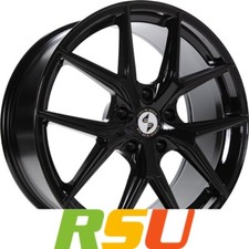 Etabeta Gri-N black shiny 8.5x20" ET50.1 LK5 130 ML 71.5 Alufelgen 20 Zoll