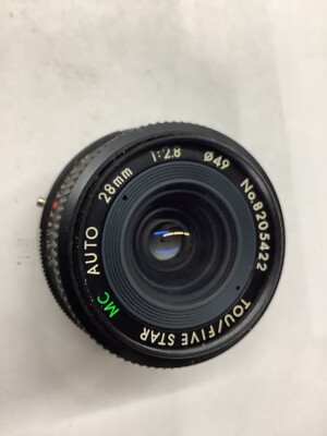 Tou/Five Star MC Auto 28mm f2.8 for Konica AR