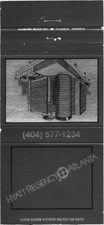 Atlanta Georgia Hyatt Regency Atlanta Hotel Vintage Matchbook Cover