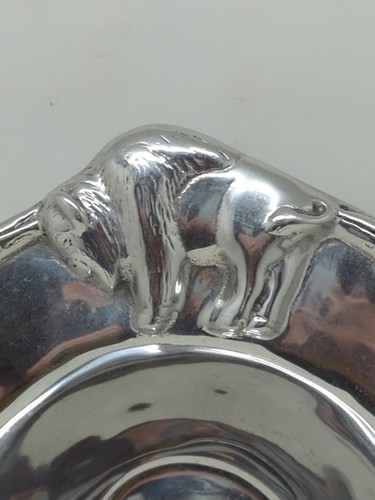 Beatrice Ball Western Buffalo Salsero Bowl Sustainable Aluminum Alloy 10.25" - Picture 4 of 21