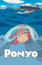 AA3397 Ponyo Film By Hayao Miyazaki 2008 Ocean Movie Poster 11x17