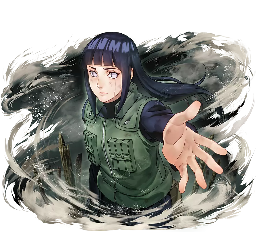 Naruto Hinata Hyuga Anime Decal