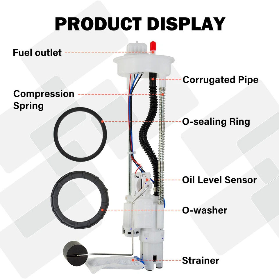 Fuel Pump Assembly Fit For 2014-2016 Polaris Sportsman 330 450 570 850 1000 NEW - Image 2 of 4
