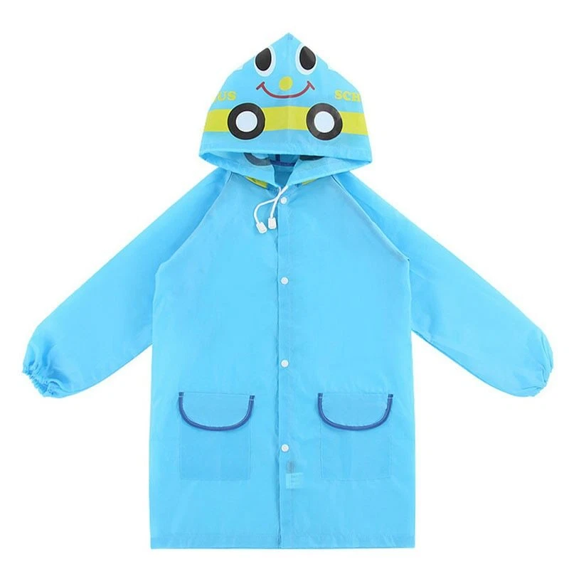 Abrigo De Lluvia Niños Estilo Dibujos Animados Impermeable Poncho | eBay