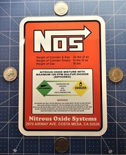 NOS Collectible Sticker 2pcs