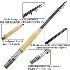 2.1M-3.0M Fly Fishing Rod Fenwick fenlite Fly Fenlite Fly Fishing cork Handle
