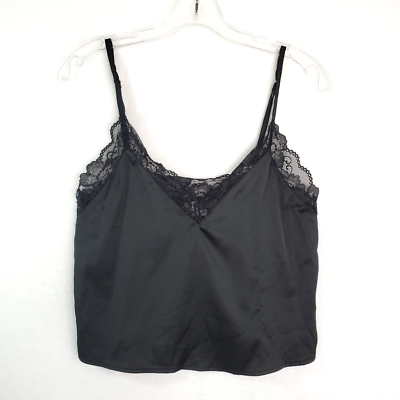 black lace tank top forever 21