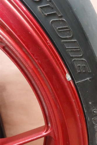 2006-2011 Kawasaki Ninja 1400 ZX14R ZX1400 Front Wheel Rim Tire 120/70 ZR17 - Picture 3 of 12