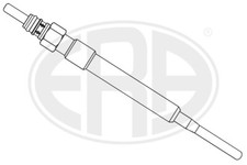 ERA 886041 Glühkerze für AUDI A8 (4D2, 4D8)