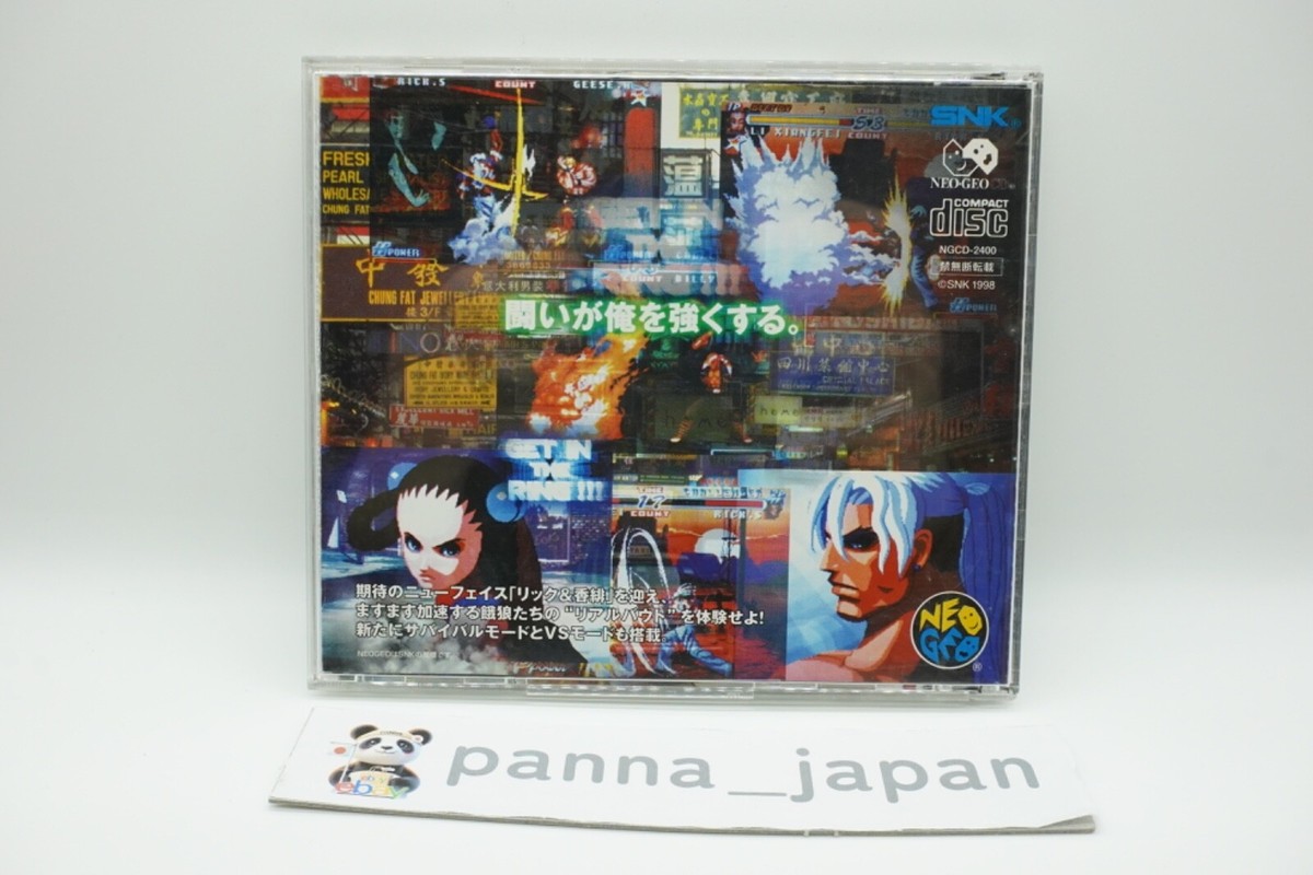Real bout fatal fury 2 neogeo CD 外国版 Real Bout Fatal Fury 2: The Newcomers for Neo-Geo CD