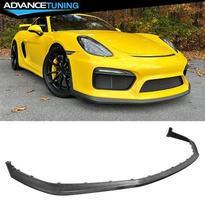 Fits 2016 Porsche 981 Cayman GT4 Front Lip Bumper Chin Spoiler PU - OE Style