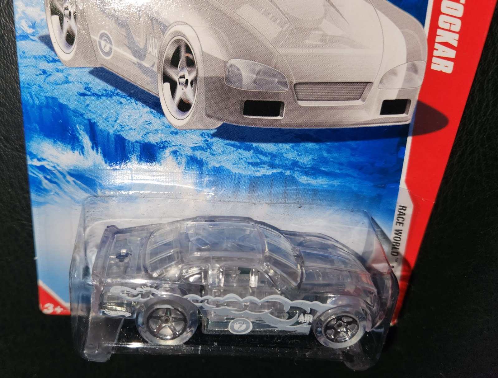 Hot Wheels Stockar Clear Race World 2010 Mainline 204/240 Carded