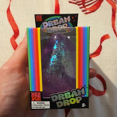 Purple Needoh DREAM DROP Glitter Nee doh Originalprodukt UK LAGER