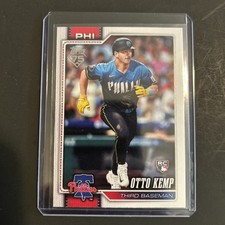 Otto Kemp 2026 Topps Series 1 Base Rookie Card RC #187 Philadelphia Phillies
