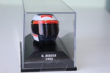 MINICHAMPS 1:8 F1 FORMULA ONE DRIVER HELMET - GERHARD BERGER 1995