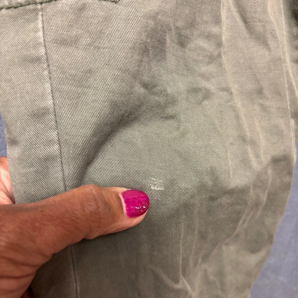 Pantalones cargo ajustados verdes Mossimo para mujer talla 3 bolsillos utilitarios patinador militar Foto 3 de 4