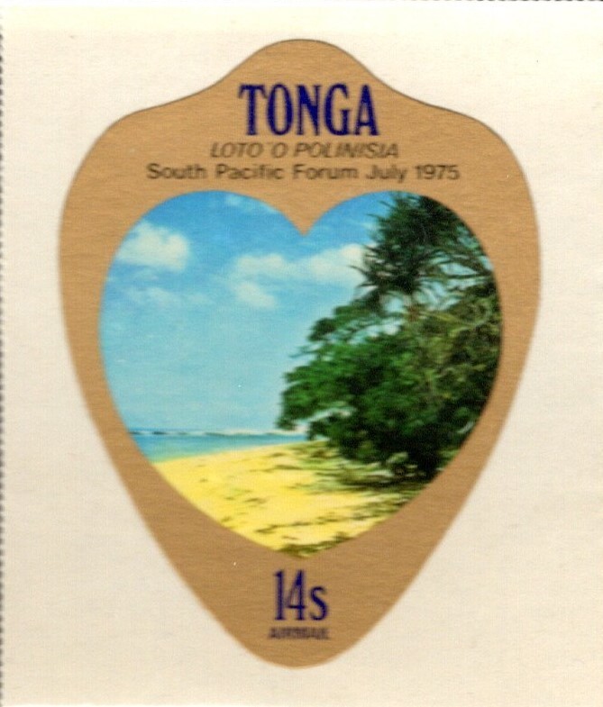 Tonga 1975 Airmail Postage STAMP 14 Seniti new SA-309