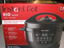 Instant Pot RIO Wide Base 7.5 Qt Large Pressu...