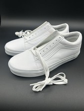 NEW Vans OLD SKOOL Unisex True White in Men's 7 Women's 8.5 721356