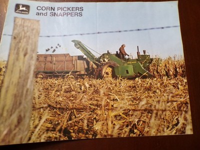 John Deere JD 237 Corn Pickers & Snappers Sales Brochure 1969