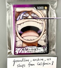 One Piece Luffy Gear 5 Acrylic Stand Card Design Ichiban Kuji Ships US
