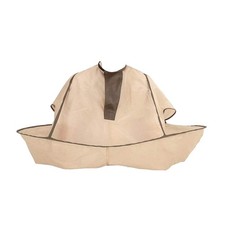 Barber Cape Hair Cutting Cloak Umbrella for Adult Home Styling Khaki 1 Pk