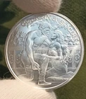 TRISTAN AND ISOLDE, Medieval Legends Series, 1 Oz .999 Fine Silver Round