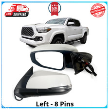Left Driver side Mirror Fits 2016-2022 Toyota Tacoma With Power Glass, Heated, T
