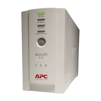 6-Outlet RJ11/Telco 350VA/210W Back-UPS CS Tower 1020J Surge Protection