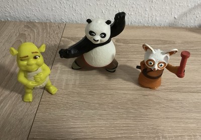 McDonald s Happy Meal Spielzeug Kung Fu Panda  Master Shifu  Shrek Baby Oger