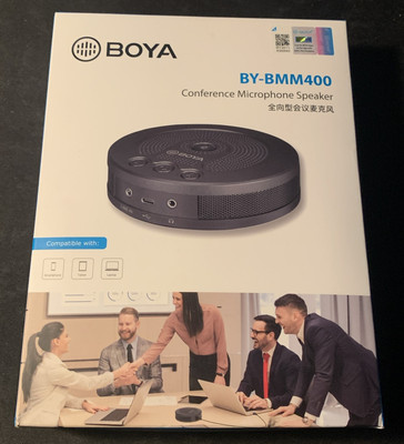 BOYA BY-BMM400 Conference Speaker Microphone Type-C for Computer Tablet Phone