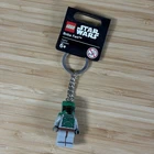 Lego Star Wars Keychain Boba Fett 851659 Minifigure Key Chain Vintage Retired