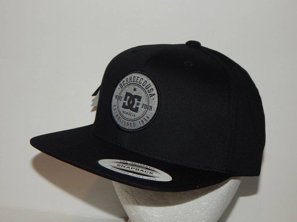 DC Shoes Snappy Guilder Hat Cap Adjustable Snapback Flatbill Yupoong Classic NEW