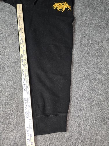 Pantalones de chándal Polo Ralph Lauren Triple Pony #3 bordados de vellón para hombre talla grande - Imagen 6 de 8