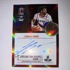26 Topps Signature Shaedon Sharpe Signature Blend Hard Signed Auto 22/25 Blazers