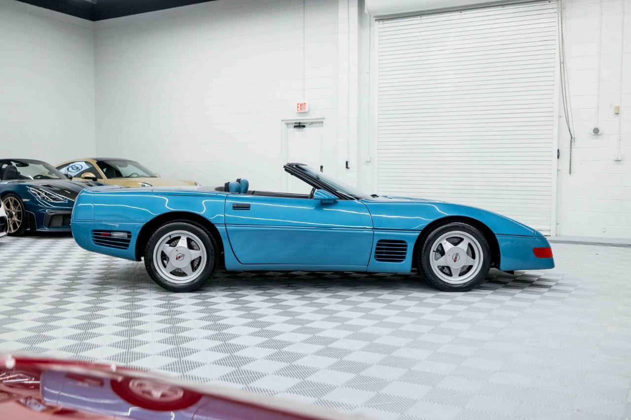1989 Blue Chevrolet Corvette   | C4 Corvette Photo 6